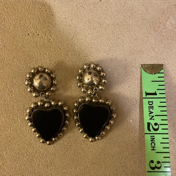 Mexico sterling earrings - Picture 2 of 3